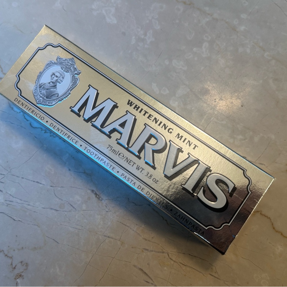 Marvis Whitening Mint Toothpaste – Rare French Pharmacy Find
